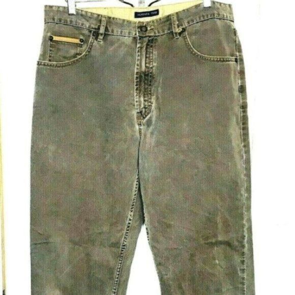 MCKENZIE TRIBE Jeans Twill Pants Grayish Brown - Picture 1 of 5